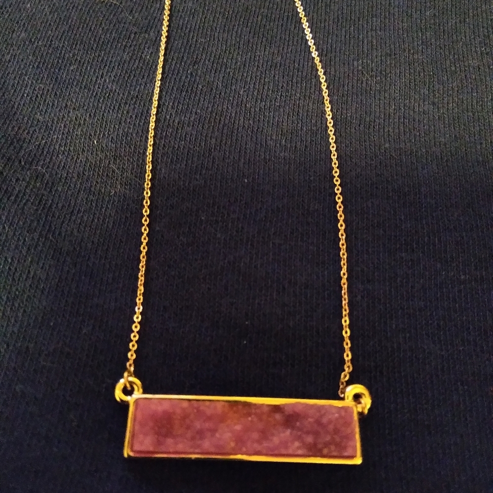 Baublebar druzy necklace